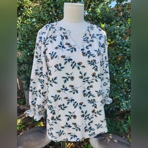 Worn Once-Fabulous Fall Blouse!!🍁🐿🍁